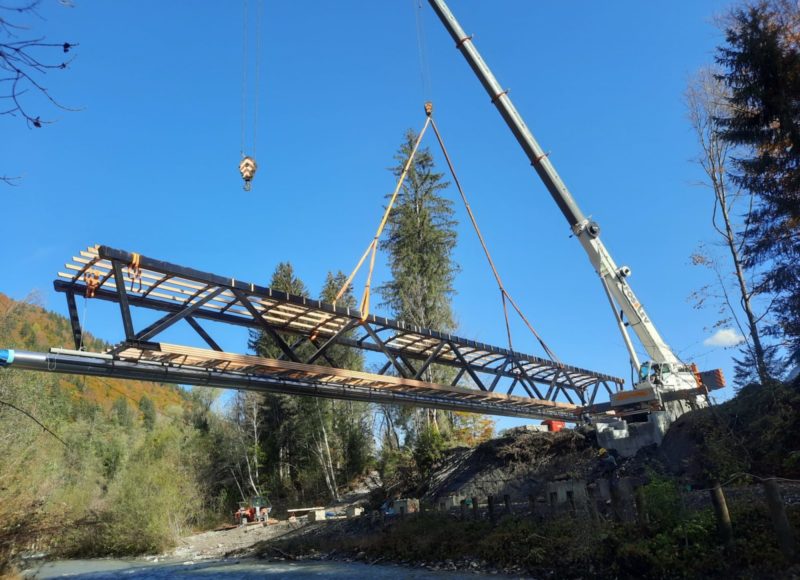 Passerelle de Praz sur Arly